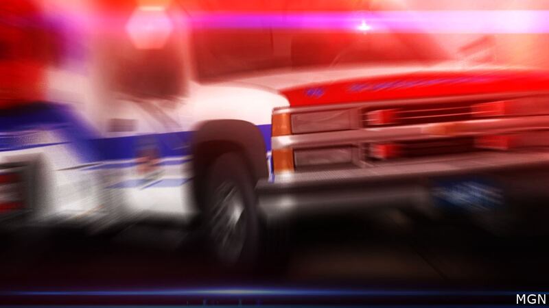 Image shows an ambulance.