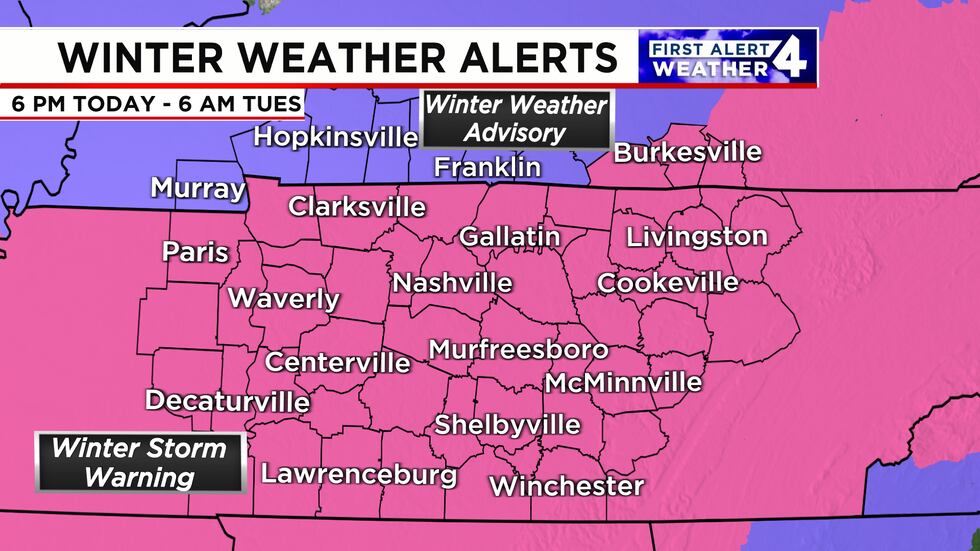 First Alert Weather The first Winter Storm of the season is bringing