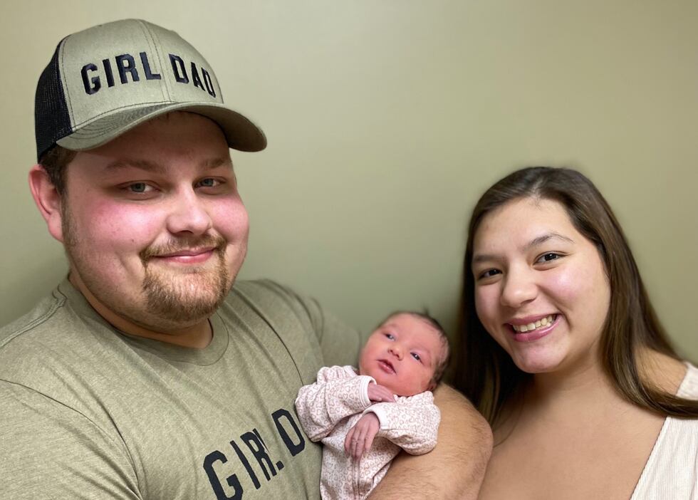 Baby Gloria was the first baby born at Maury Regional Medical Center on Jan. 1 at 1:47 a.m....