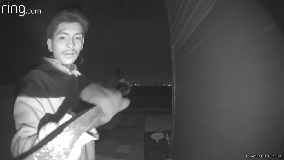 Metro Nashville Police believe the man in these surveillance images broke into at least four...