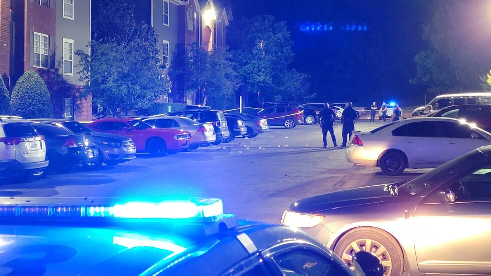 Metro Police said two people were killed and two others were injured in an exchange of gunfire...
