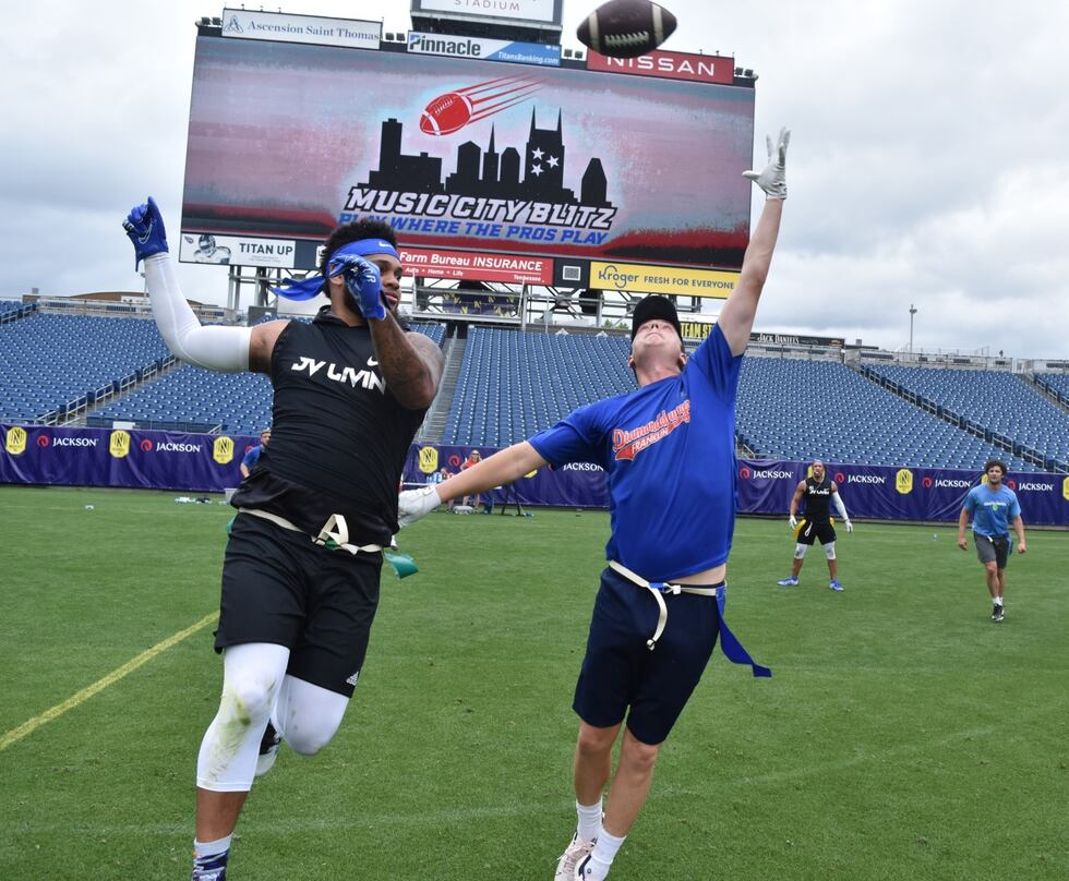 Tennessee Titans hosted their NFL Alumni at Music City Blitz event Sunday.
