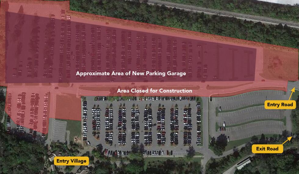 Nashville Zoo parking lot