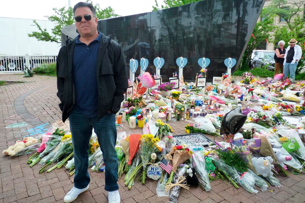 Bobby Shapiro of Highland Park, Ill., stands on Friday, July 8, 2022, for a photo at a...