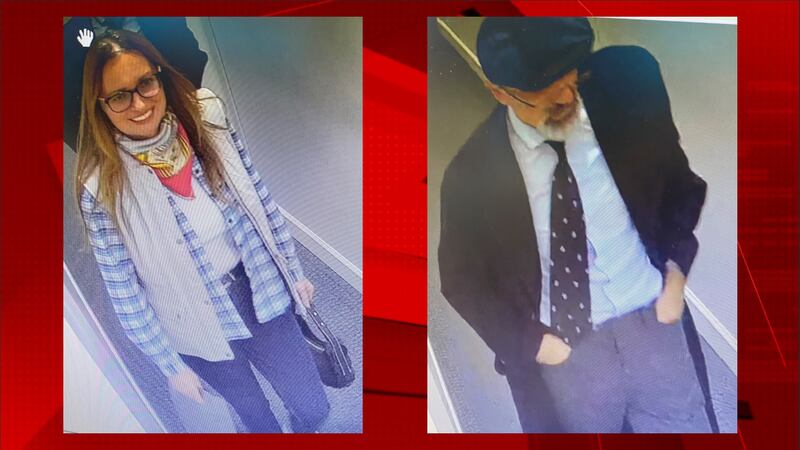 Metro Police believe the man and woman pictured took nearly $30,000 worth of merchandise from...