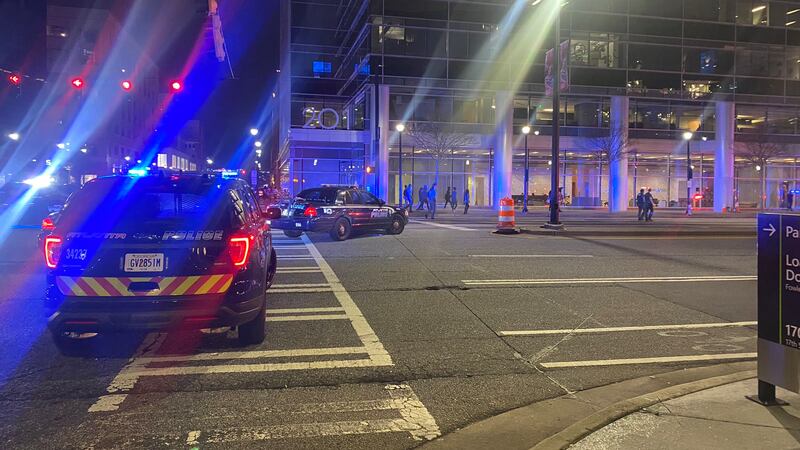 Police are investigating a shooting in midtown Atlanta.