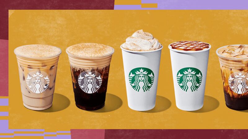 FILE - Fall drinks will be back at Starbucks on Thursday.