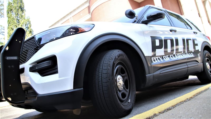 Clarksville Police Car