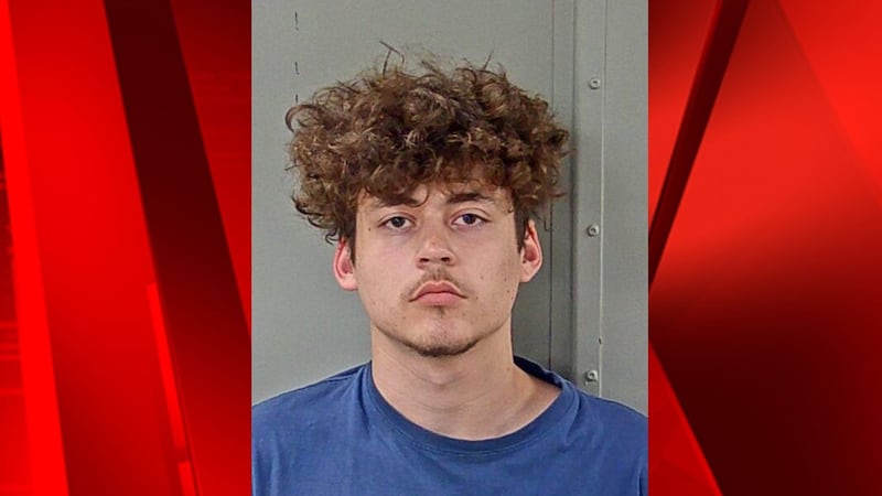 18-year-old Gabriel Gentry was arrested and charged with arson.