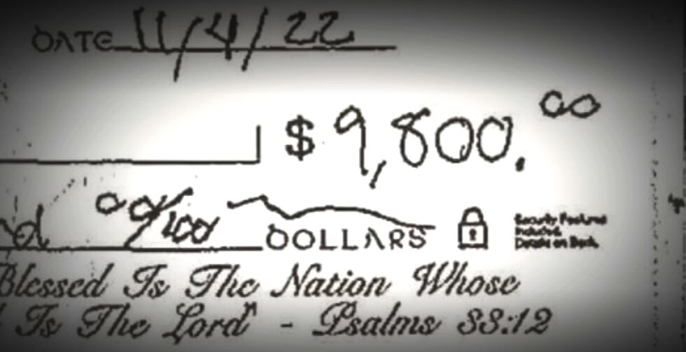 A Nashville Electric Service customer said the check she wrote for $204 to pay her electric...